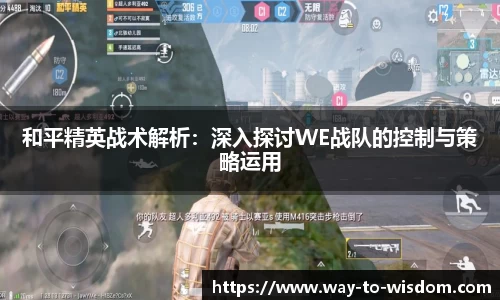 和平精英战术解析：深入探讨WE战队的控制与策略运用