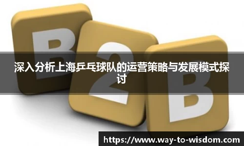 深入分析上海乒乓球队的运营策略与发展模式探讨